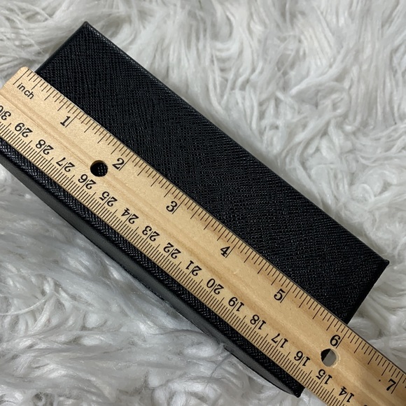 PRADA eyewear case textured velvet lined Prada microfiber cloth magnetic closure - Picture 10 of 12